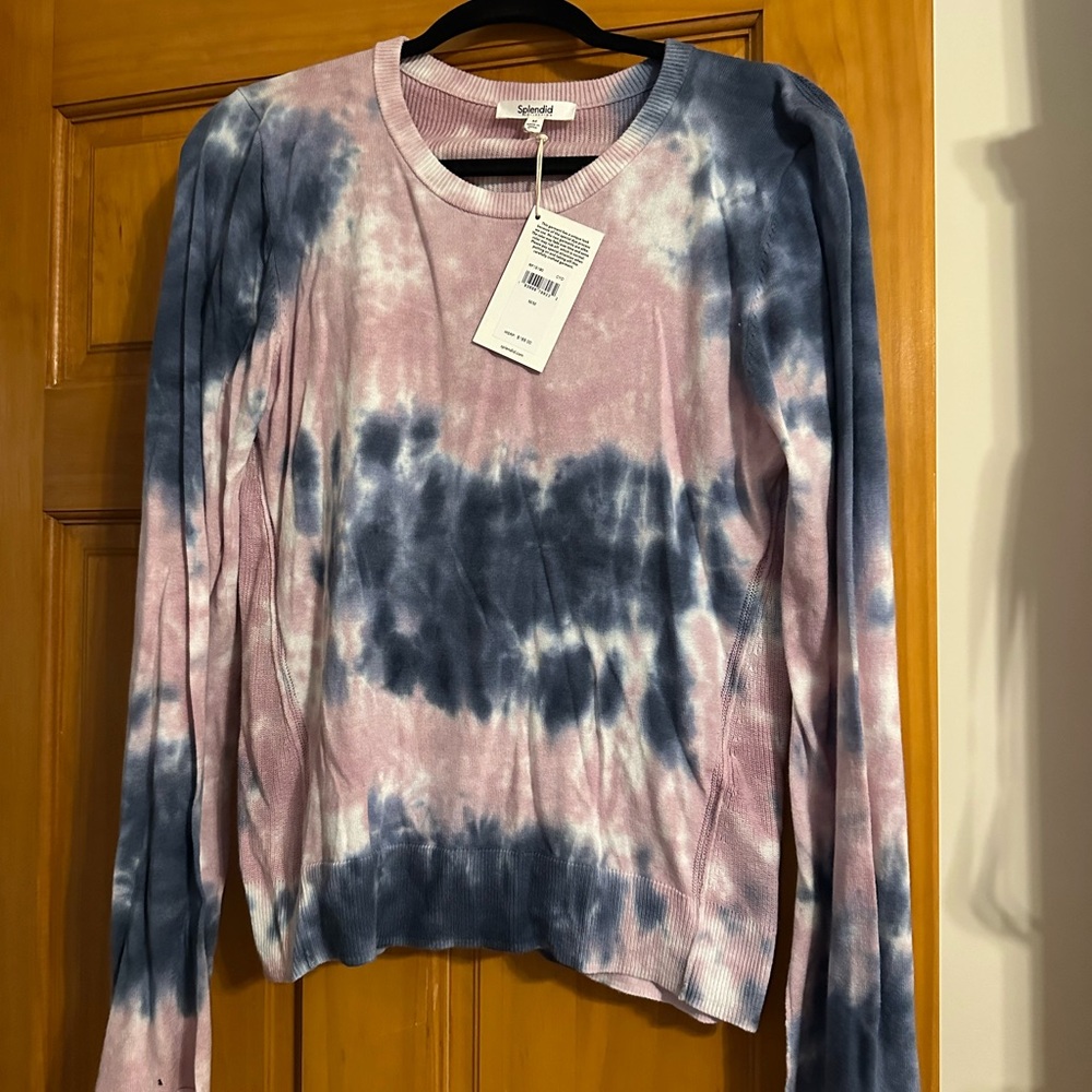 NWT Splendid Talia Tie-Dye Sweater